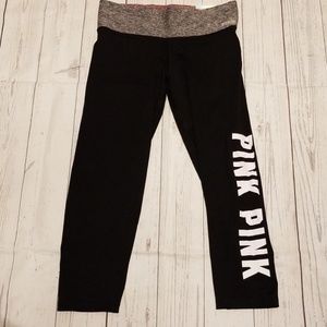 Pink Victoria Secret Crop Legging